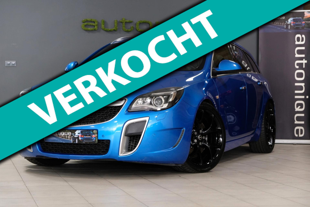 Opel Insignia Sports Tourer 2.8 T OPC 4x4 *Recaro Interieur* Navi/Camera |325pk| OPC BLUE 47811768-0.jpg | AutoNique Occasions Uden