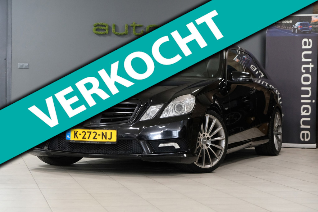 Mercedes-Benz E-Klasse 350 CGI *AMG Styling* 225dkm! Leder/Schuifdak/Navi/Xenon 19 Inch Breedset 51913468-0.jpg | AutoNique Occasions Uden