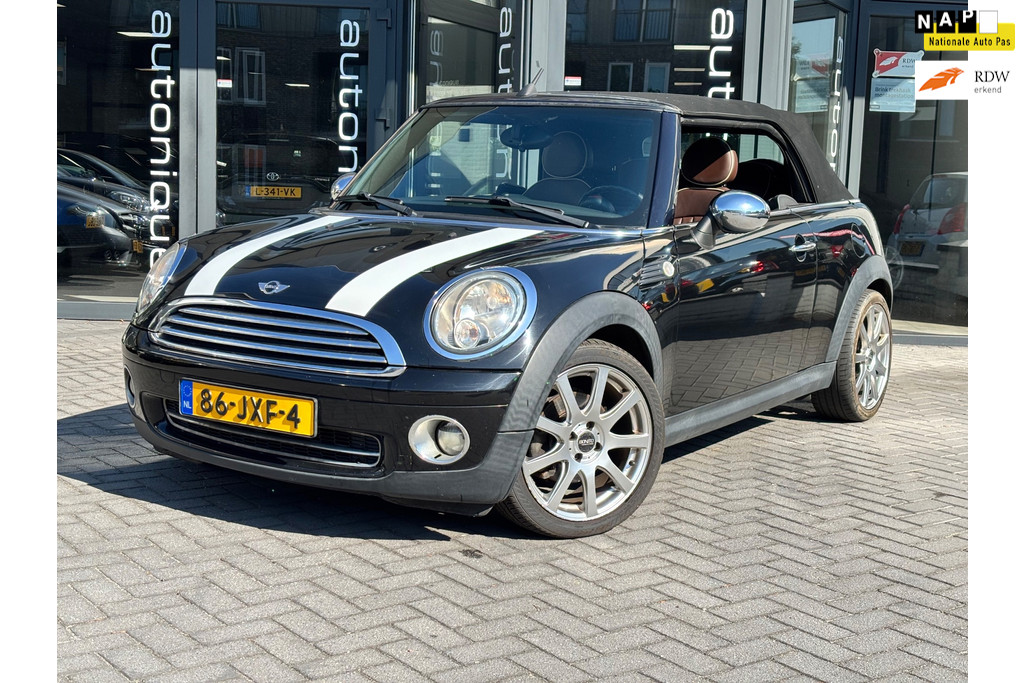 MINI Cabrio 1.6 Cooper Chili Leder Hot Chocolate 55933829-0.jpg | AutoNique Occasions Uden